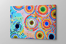 Obraz Mozaikové kruhy 1367